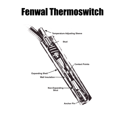 Fenwal Temperature Controller Thermoswitch