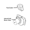 Teledyne Laars R2069600 Single-Phase Induced Draft Blower Motor Assembly 115V 60 Hz Drawing