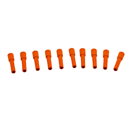 Angle Rajah E9-250 BOOT Silicone Rubber Straight Connector (Pack 10)