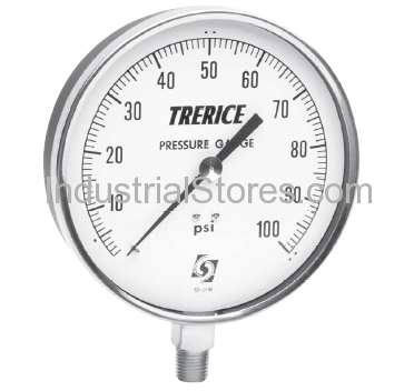 Trerice 620B4502LA090 4.5 0/30 psi 1/4 Lo Stainless Steel Case