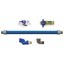 Dormont 1675KITS48 Blue Hose Stainless Steel Moveable Foodservice Gas Connector