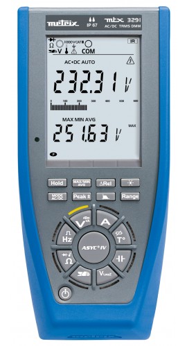AEMC 2154.02 3291 TRMS Digital Multimeter, 60000 Counts