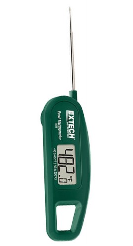 Extech TM55 Food Thermometer, Fold-Up Pocket Sized, NSF Certified