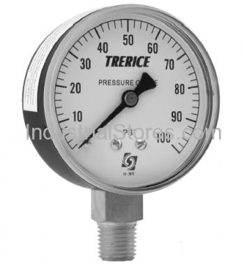 Trerice 800B4002LA110 800B 4 Dial 1/4 0-100 psi