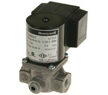 Honeywell V8295A1057 Solenoid Valve 24V Normally Closed 2psi 1-1/2" NPT