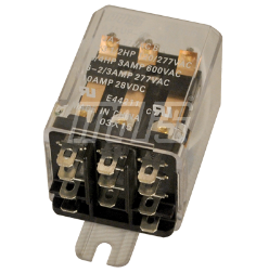 Mars 43067 Enclosed Switching Relay 3PDT 120V Plug-In