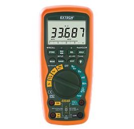 Extech EX542-NIST 12 Function True RMS Industrial Multimeter/Datalogger with NIST Traceable Certificate