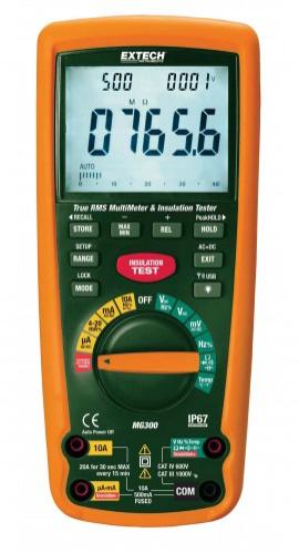 Extech MG300 True RMS Wireless Multimeter/Insulation Tester, 4000M&Omega;