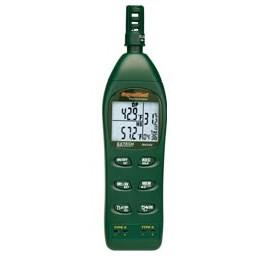 Extech RH350-NIST SuperHeat Dual Input Hygro-Thermometer Psychrometer with NIST Traceable Certificate