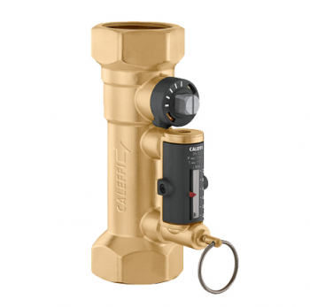 Caleffi 132552A Balancing Valve with Flowmeter 3/4" NPT 2.0-7.0 GPM Flow Scale