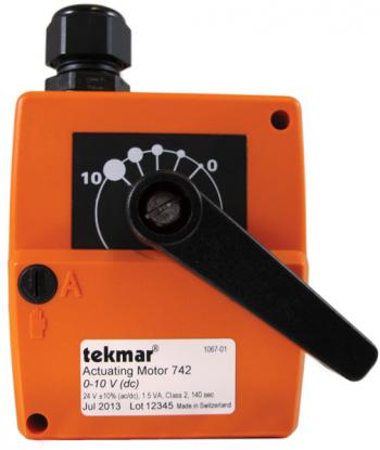 Tekmar 742 Actuating Motor 0-10V