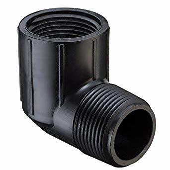 York S1-PVC-M412-007 Elbow MIPT X FIPT 3/4" 90-Degree