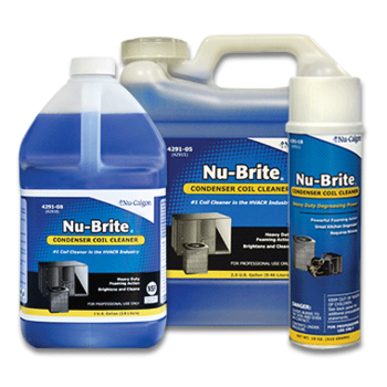 Nu-Calgon 4291-90 Nu-Brite 4X Coil Cleaner (Quart)